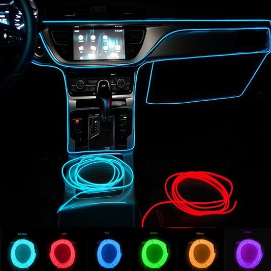 LED Car Interior Decorative Lamps Strips